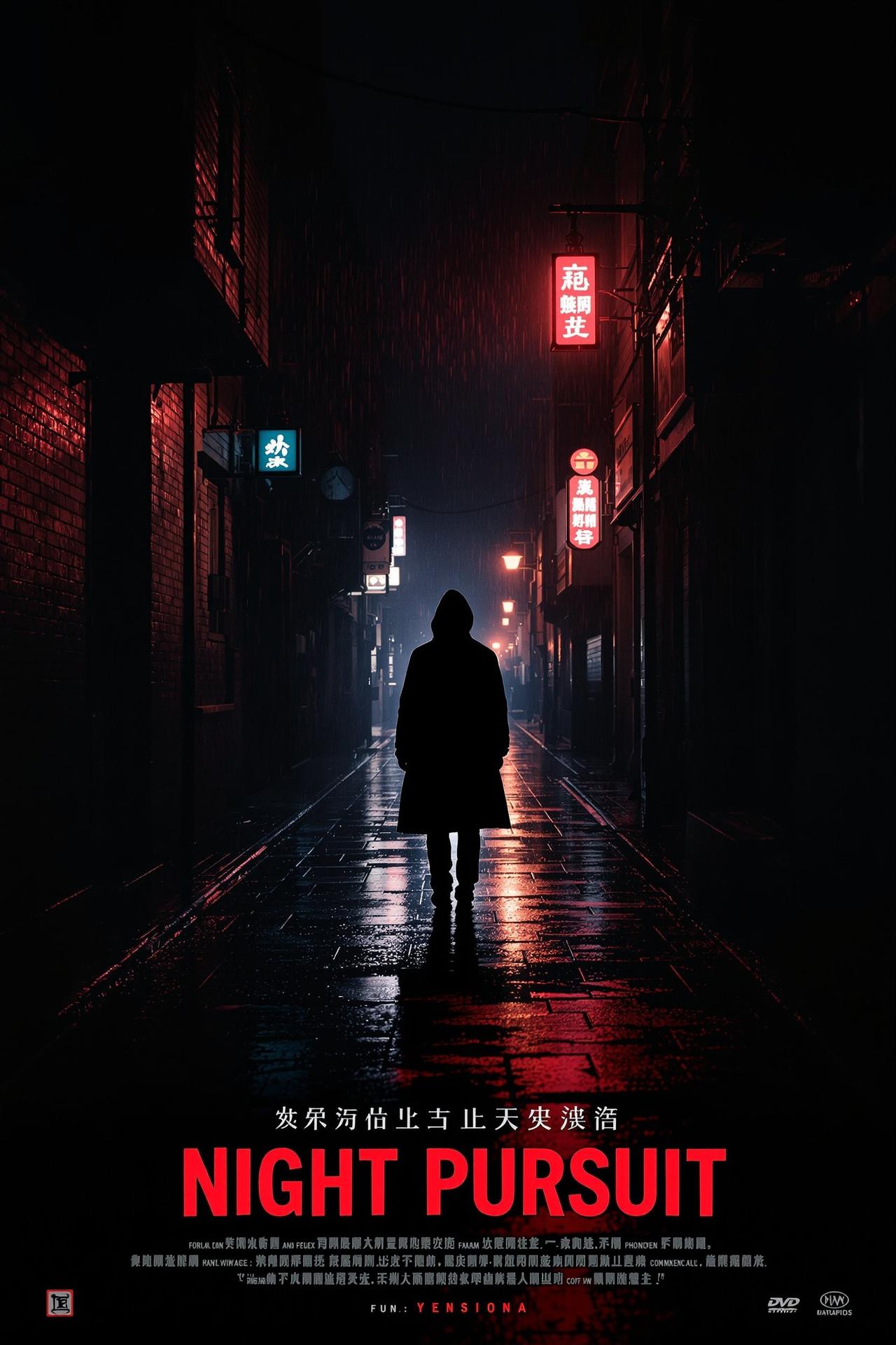快看影视官网出品暗夜追凶悬疑电影海报